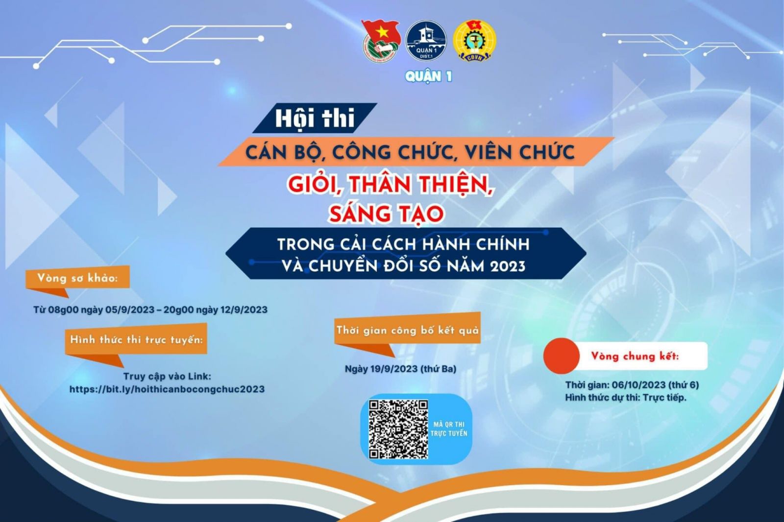 Hội thi cán bộ công chức, viên chức giỏi, thân thiện, sáng tạo trong cải cách hành chính và chuyển đổi số năm 2023