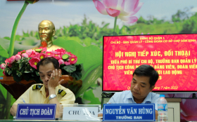 Hội nghị tiếp xúc, đối thoại giữa Phó bí thư Chi bộ, Trưởng ban quản lý, Chủ tịch công đoàn với Đảng viên, Đoàn viên, viên chức và người lạo động năm 2023