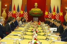Việt Nam-Hoa Kỳ nâng cấp quan hệ lên Đối tác Chiến lược Toàn diện Việt Nam-Hoa Kỳ nâng cấp quan hệ lên Đối tác Chiến lược Toàn diện
